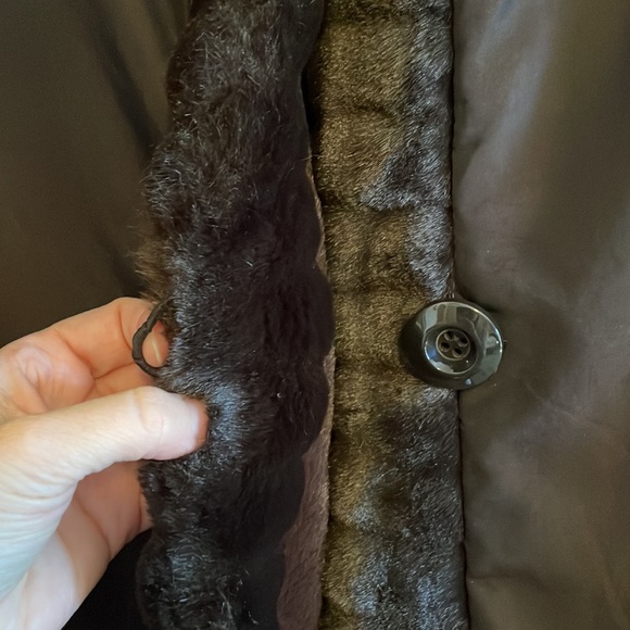 Gallery Dark Brown Faux Fur Lined Waterproof Winter Coat. Women’s Petite Small. - Picture 6 of 12